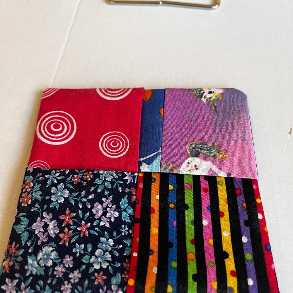 Handmade patchwork fabric